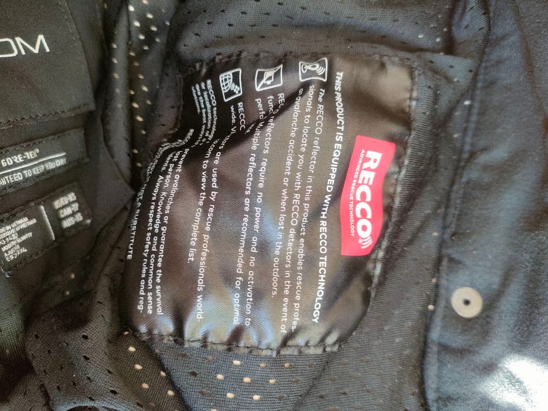 VOLCOM ビブパンツ GORE-TEX レディース US-XS