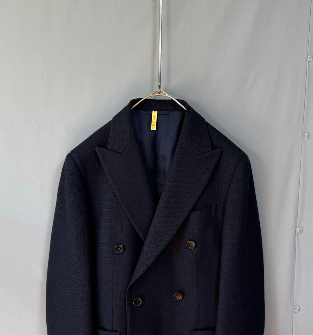 ジャケット・アウター BEAMS F COMERO DOUBLE-BREASTED JACKET