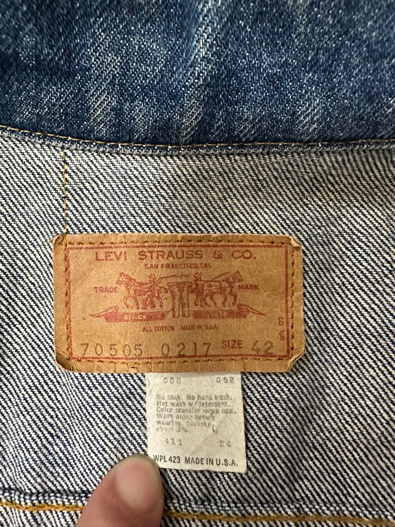 70505 VINTAGE DENIM 1970 levi's リーバイス