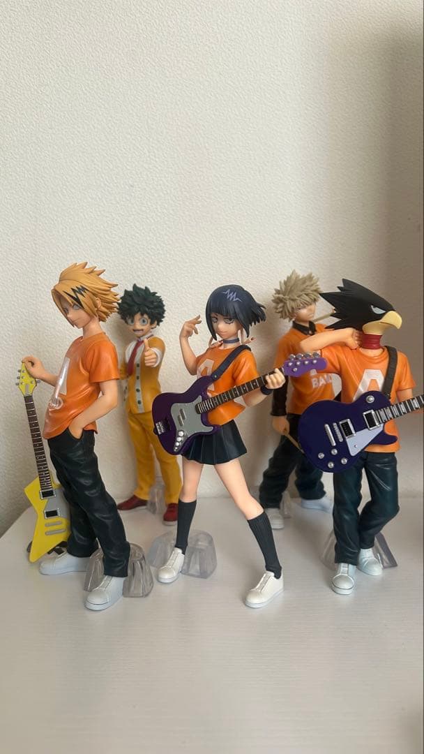 僕のヒーローアカデミア 一番くじ　垂れ流せ！文化祭！　フィギュアセット