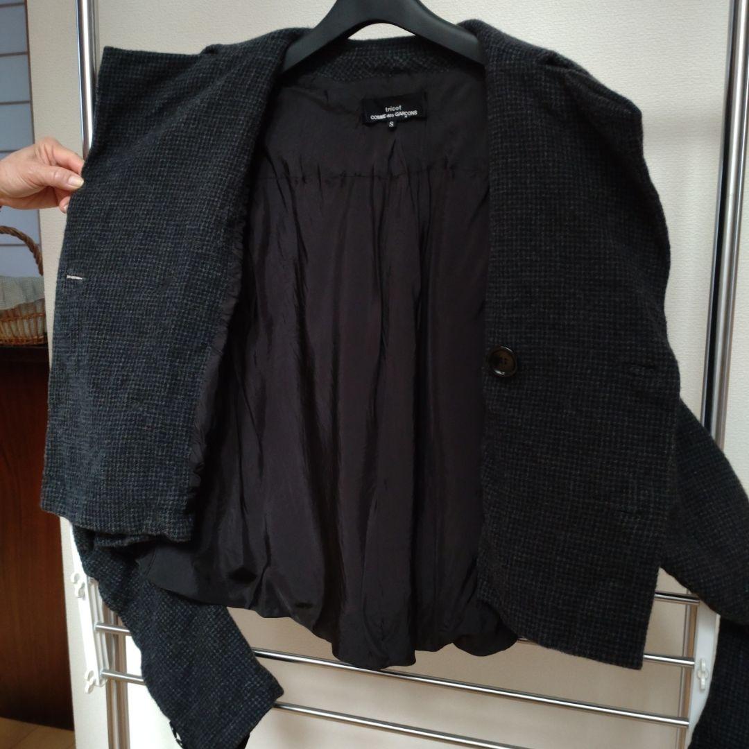 tricot COMME des GARÇONS ダークグレー ジャケット