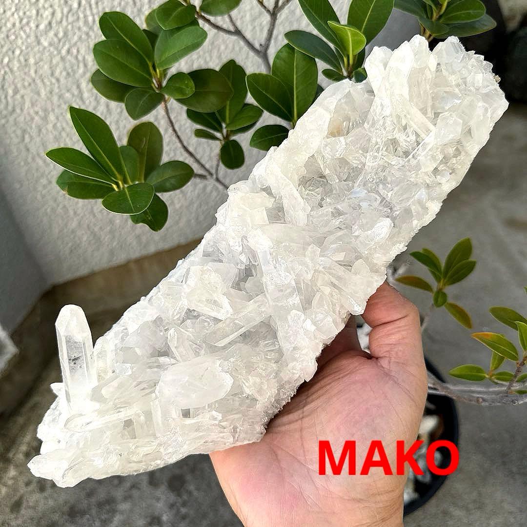 M1804☆ヒマラヤ水晶クラスター1.3Kg☆天然石　原石☆N50116-D