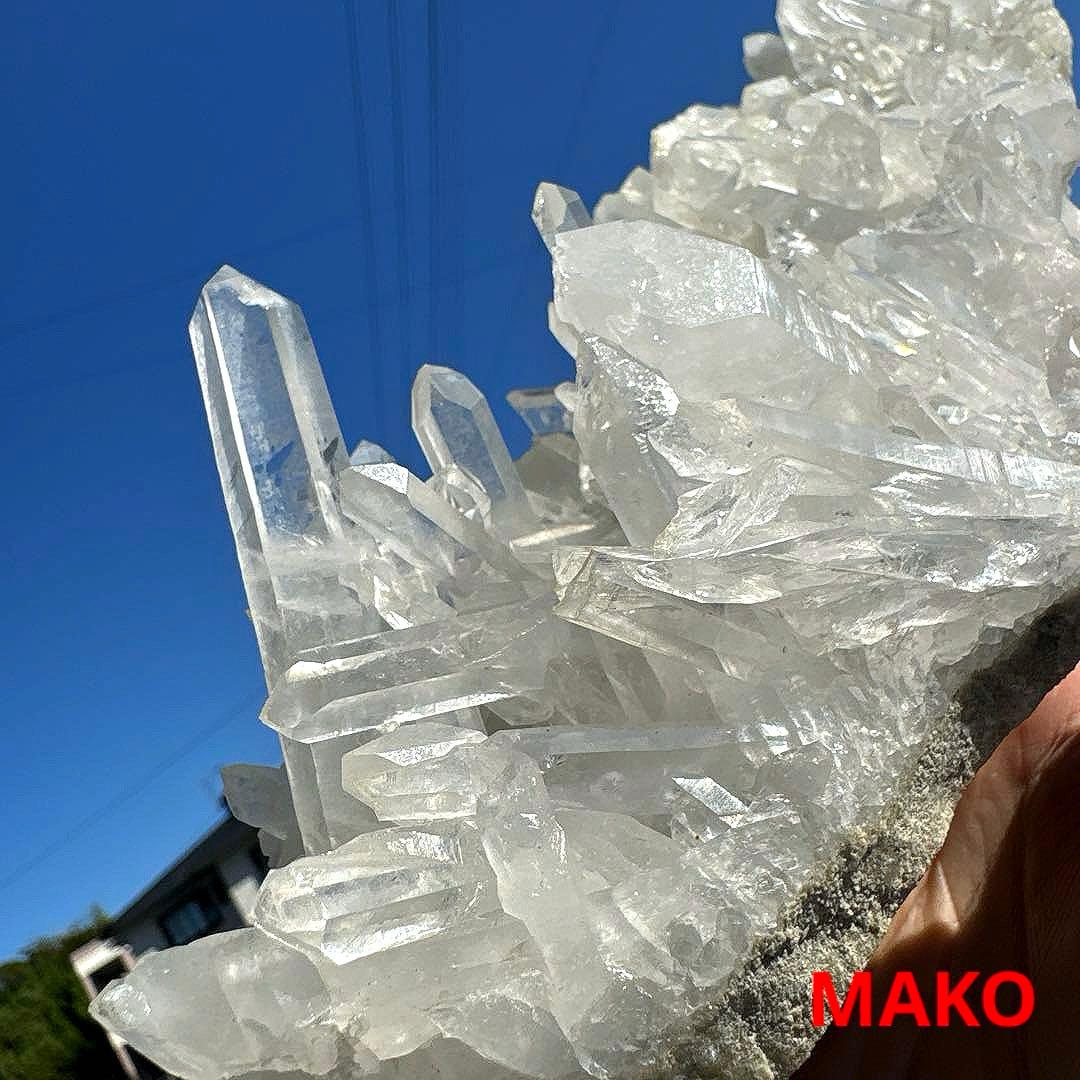 M1804☆ヒマラヤ水晶クラスター1.3Kg☆天然石　原石☆N50116-D