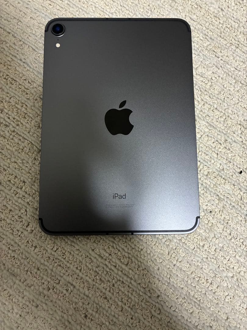 極美品SIMフリー iPad mini (第6世代) 256GB スペースグレイ