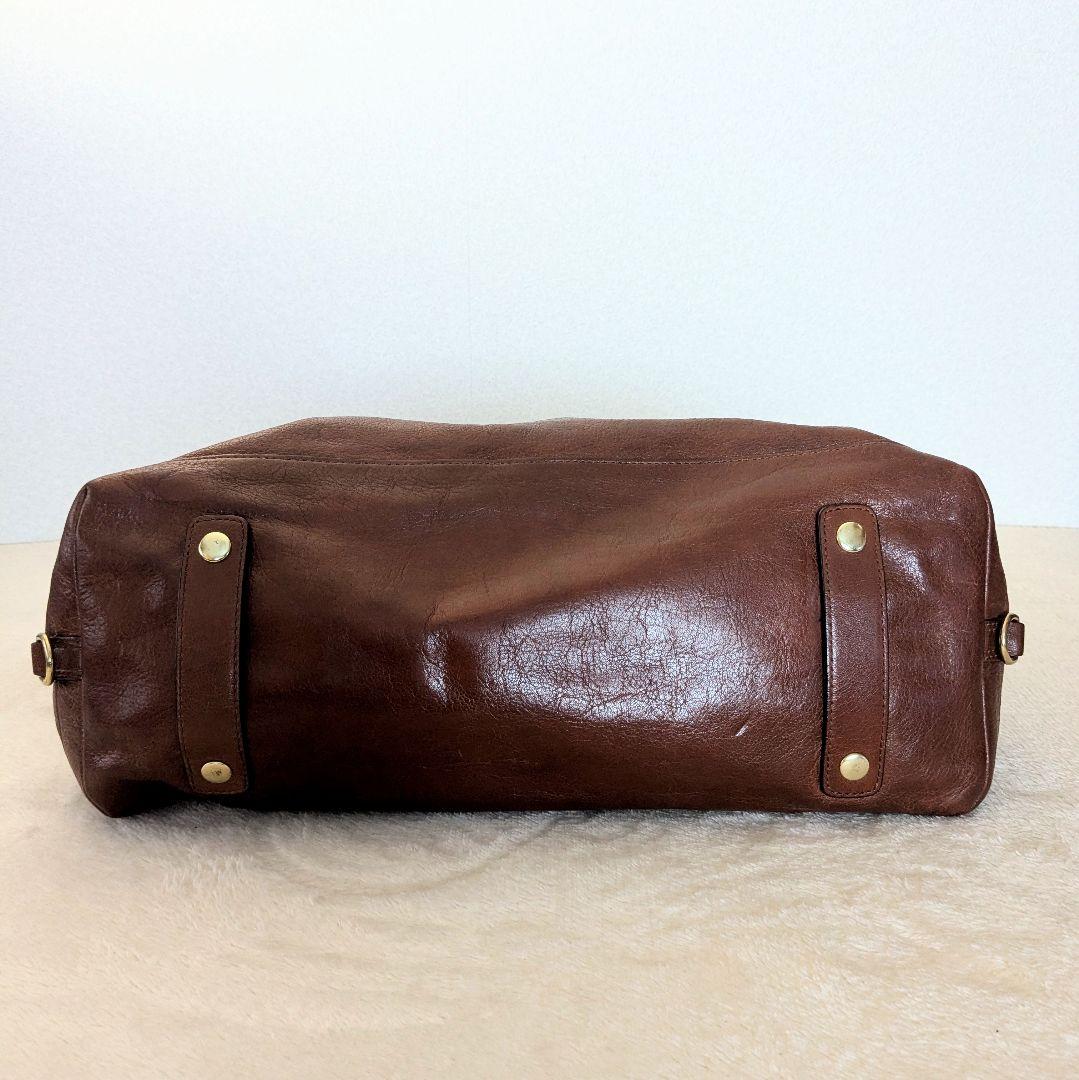 COACH マディソンサブリナ　2way ブラウン/グリーン