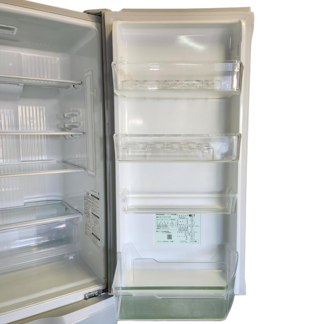 Panasonic 冷蔵庫 6ドア 451L NR-FV45V5 2019年製