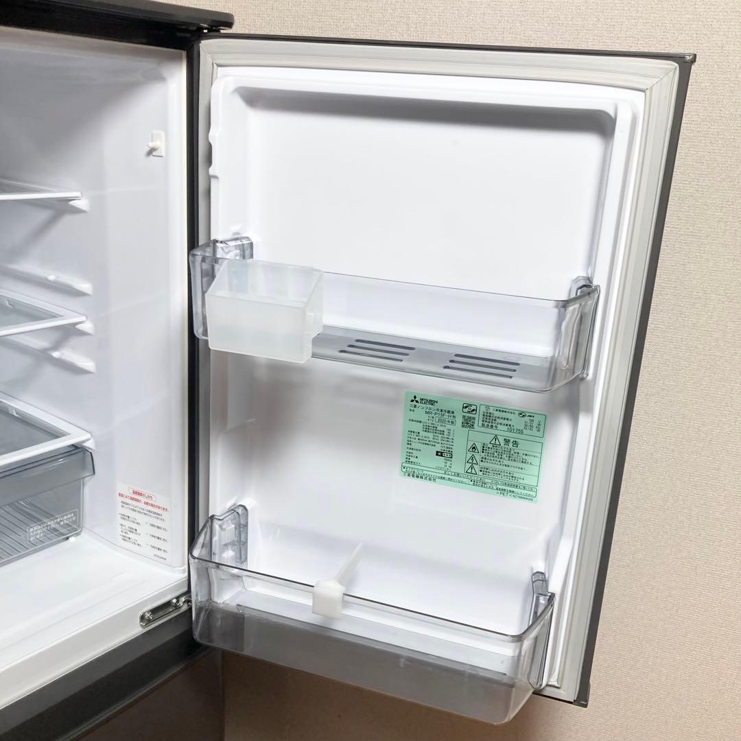★全国送料込★三菱電機冷蔵庫 146L MR-P15F-H 2020年製