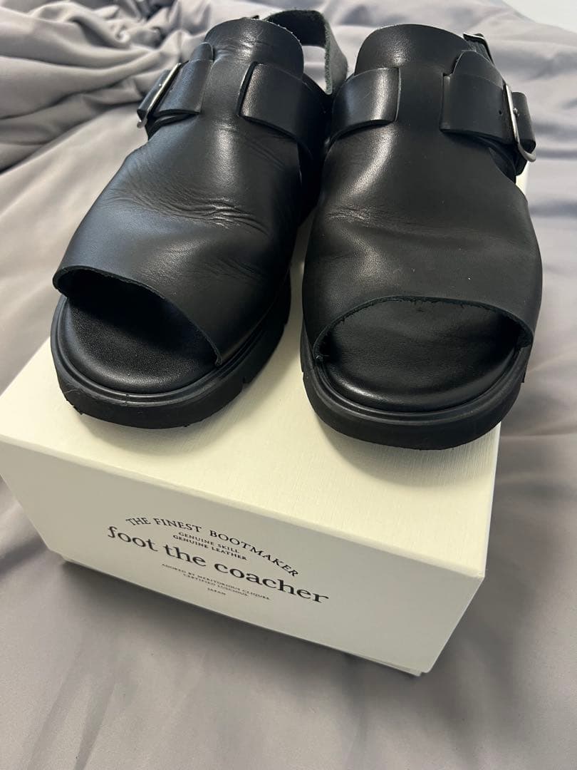 【美品】foot the coacher /open toe sandals