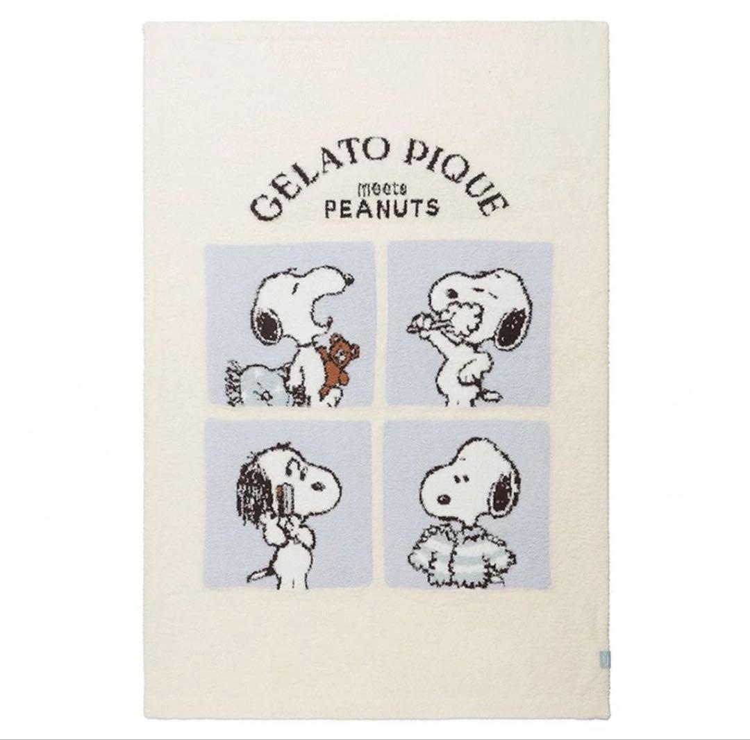 ジェラートピケ 【PEANUTS】オリジナルアートブランケット