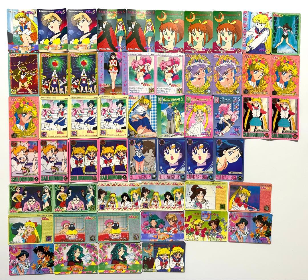 セーラームーン　カードダス　P Pカード　アマダ　バンダイ