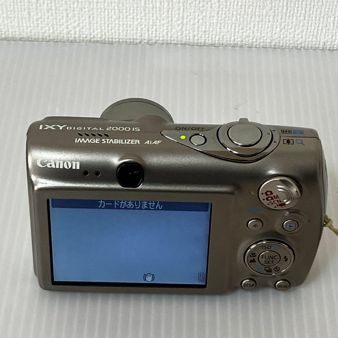 【動作確認済】Canon IXY Digital 2000 IS 付属品あり