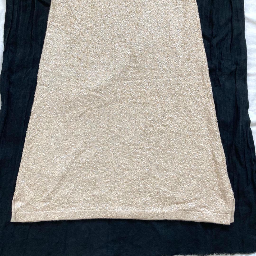 新品✨定価14万超　ユキコハナイ　シルク　カシミヤ　ニット　半袖　ワンピース