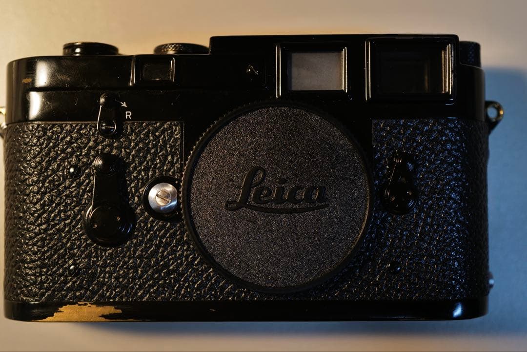 【OH済】ライカ M3 後塗　ブラックペイント ダブルストローク ドッグイヤー