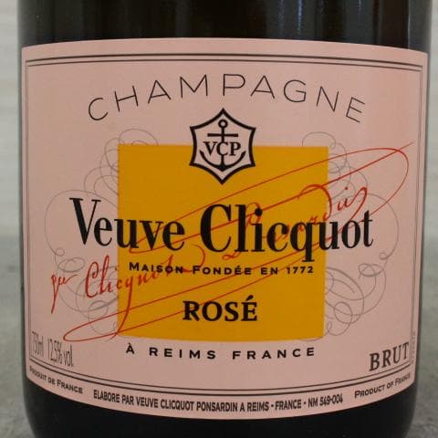 ◇未開栓 ヴーヴ・クリコ ローズラベル フリッジ缶箱 シャンパン 750ml