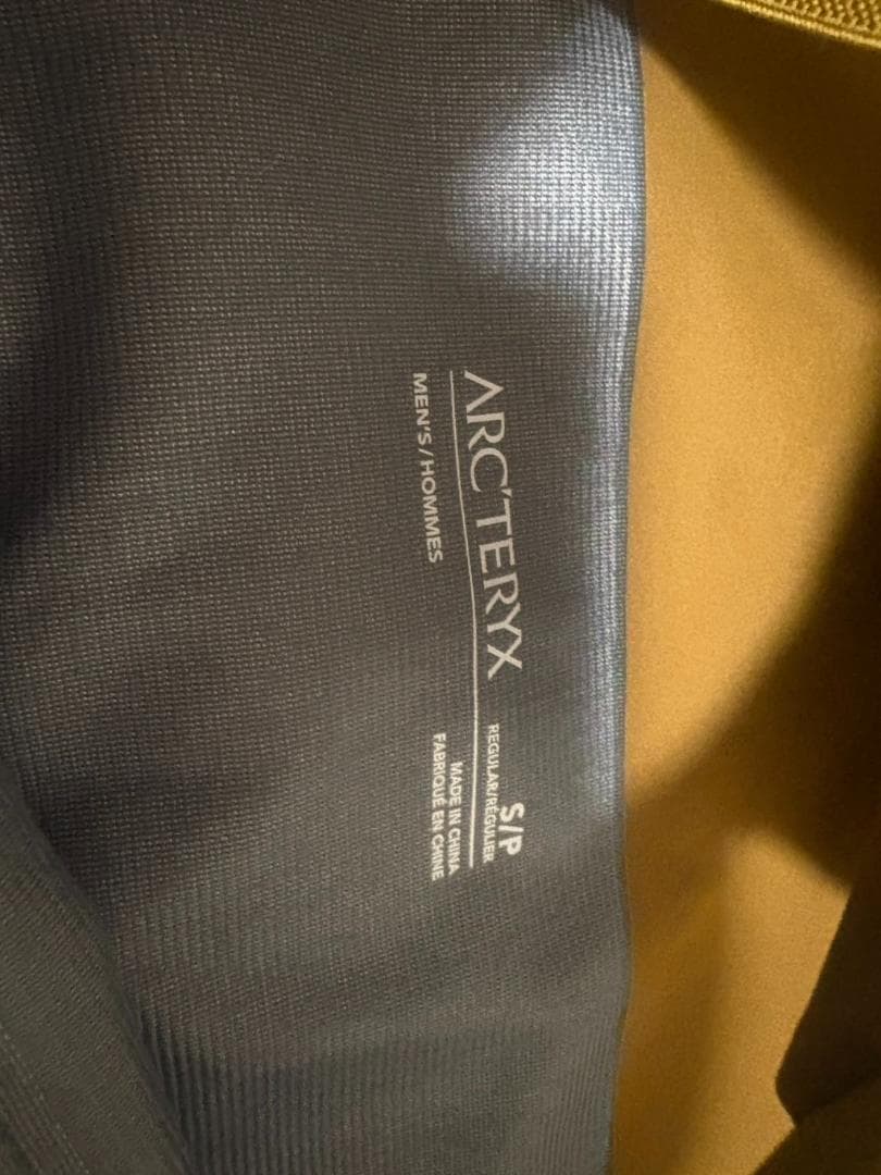 1日使用　アークテリクス セイバー ビブパンツ GORE-TEX サイズS