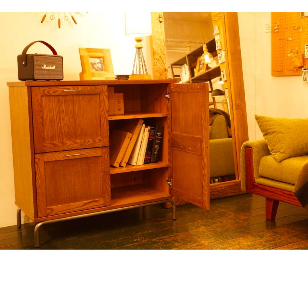 ジャーナルスタンダードファニチャー キッチンカウンター キャビネット アクメ