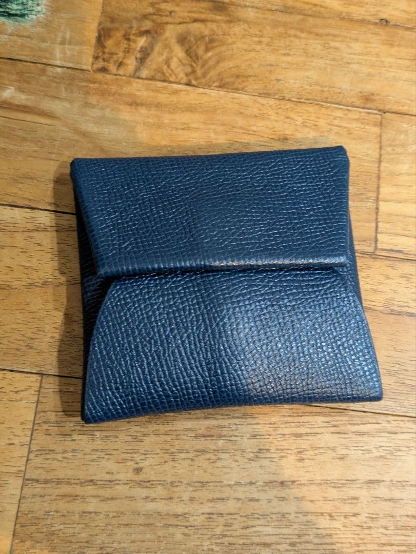 エルメス HERMES ケース 小銭入れ ネイビー