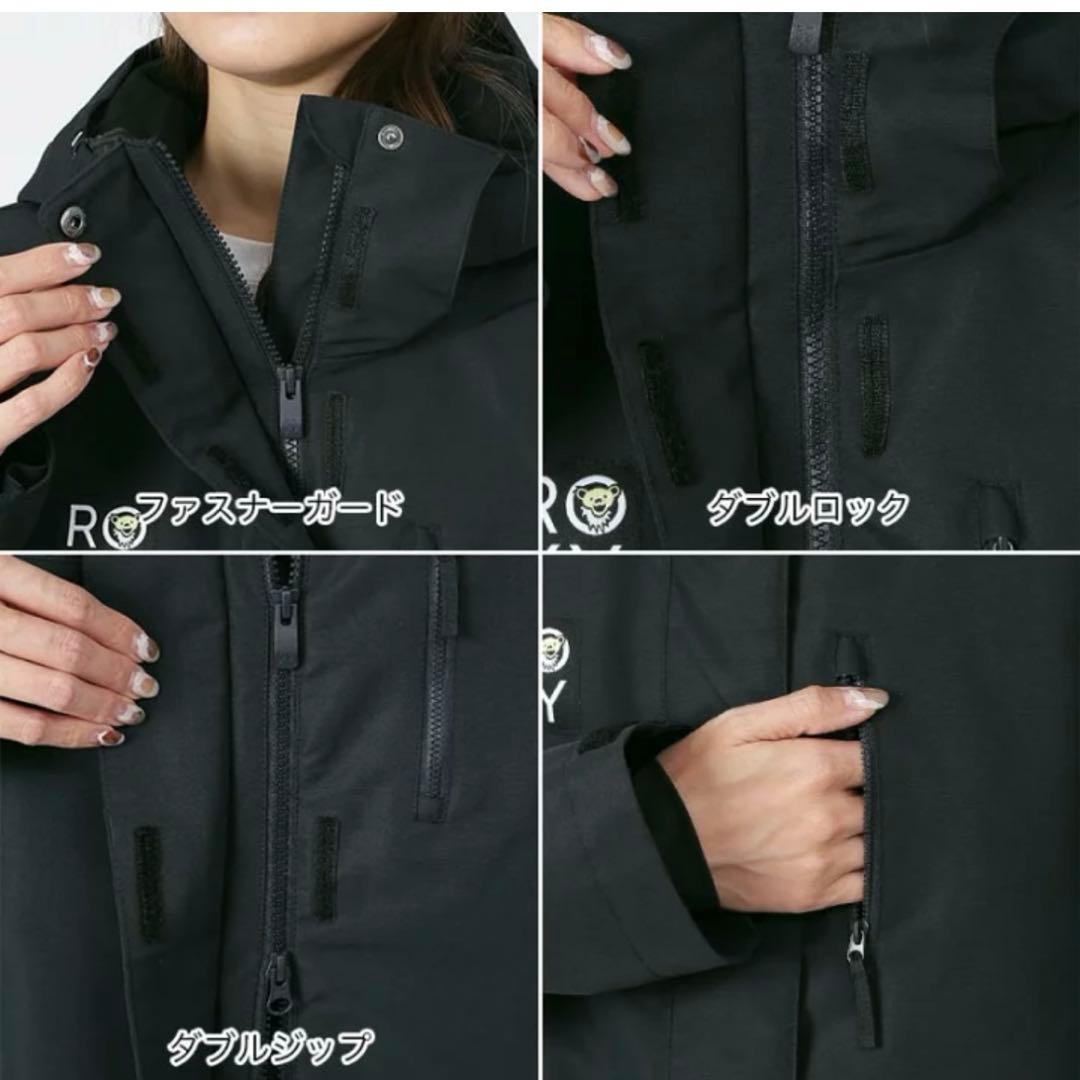 新品未使用　ロキシー×グレイトフル・デッドコラボ　スノボーウェア　ブラックM