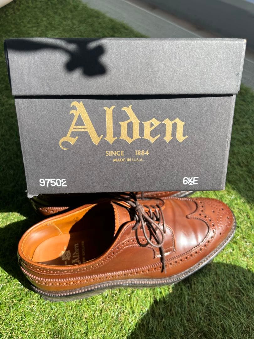 M*A様 オールデン 97502 ラベロ コードバン 6/E Alden レアカ