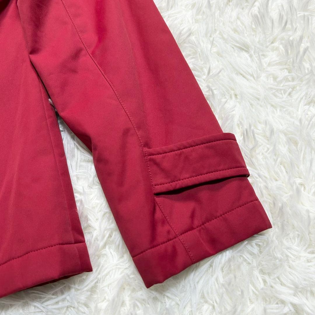 【美品】バーバリー ロンドン ジャケット ノバチェック レッド 160サイズ