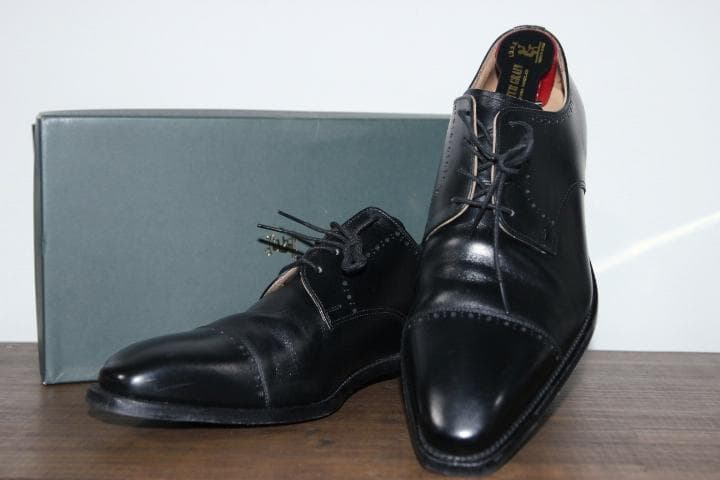 SCOTCH GRAIN スコッチグレイン 3770 パンチドキャップトゥ 革靴