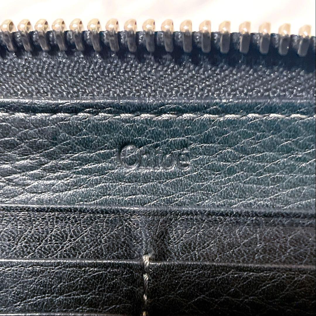 【希少✨️】Chloe(クロエ)パディントン 長財布 ブラックレザー タグ保証書付