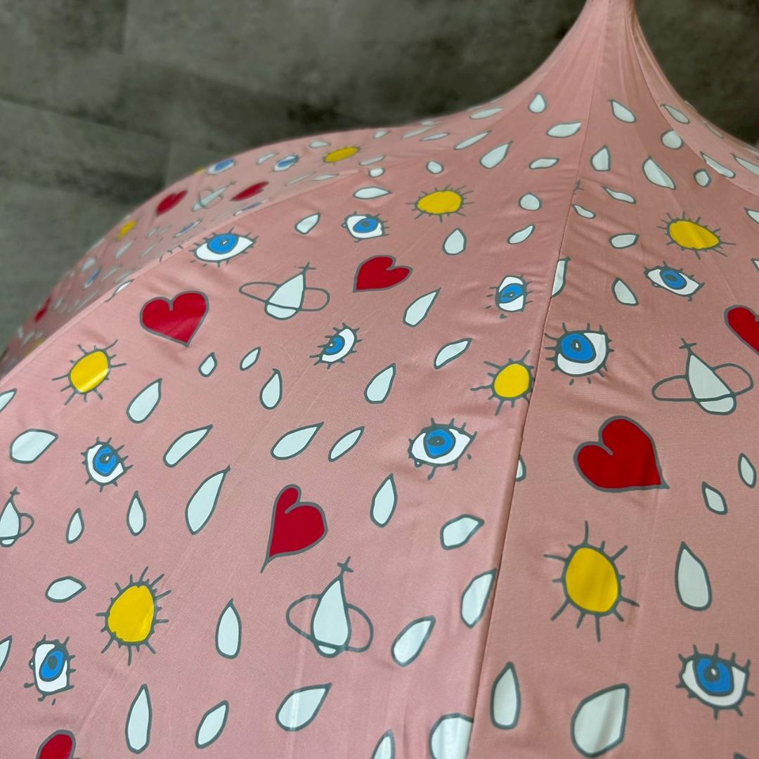 vivienne westwood ヴィヴィアン　日傘　長傘 総柄 RG30