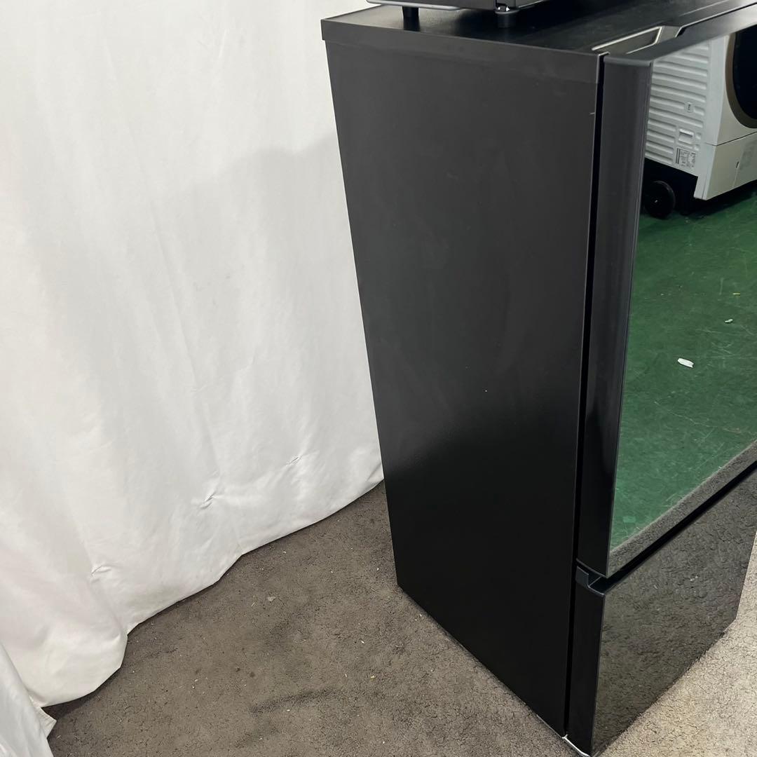 125❤️冷蔵庫　レンジ　家電セット　一人暮らし　23年　黒　小型　中古　設置無料