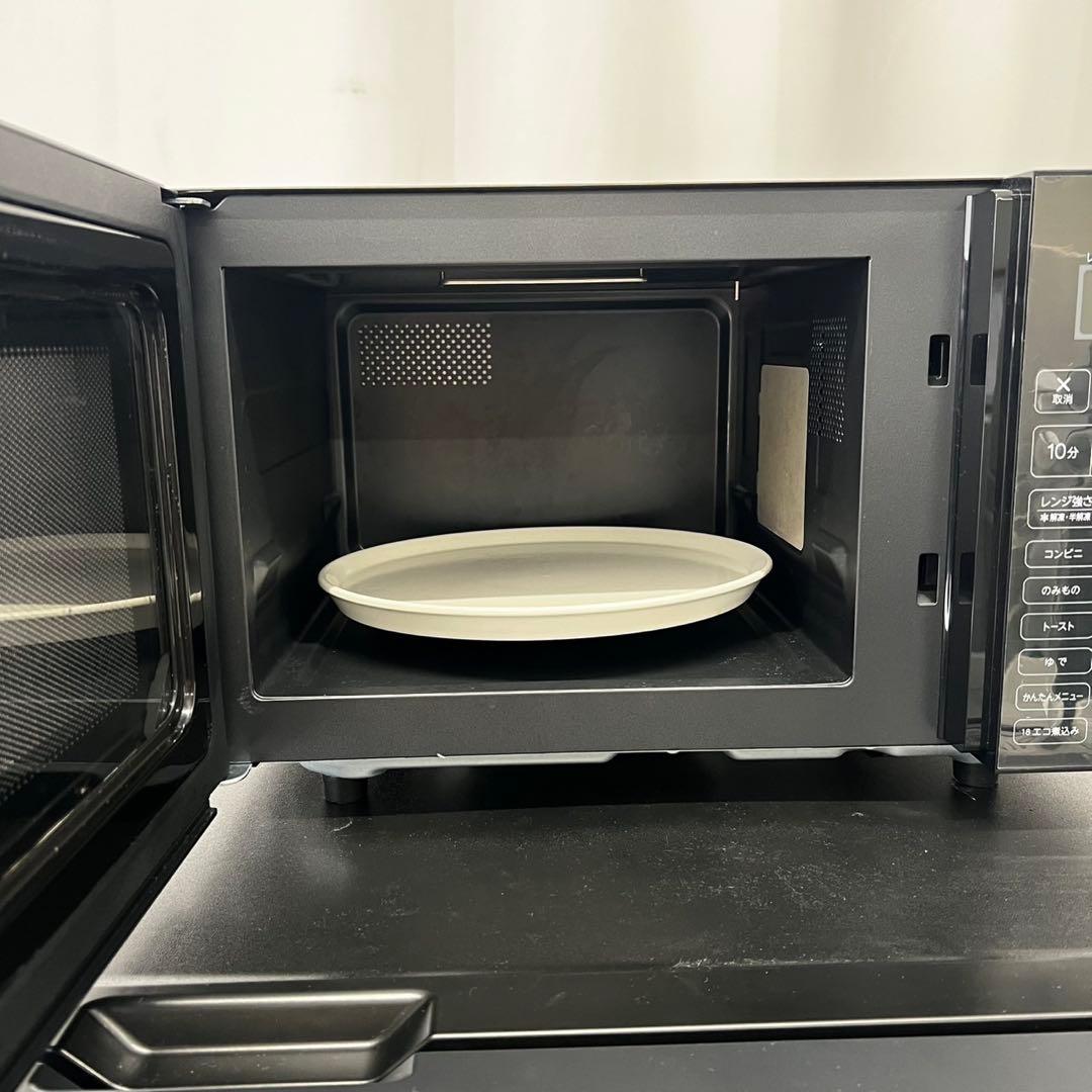 125❤️冷蔵庫　レンジ　家電セット　一人暮らし　23年　黒　小型　中古　設置無料