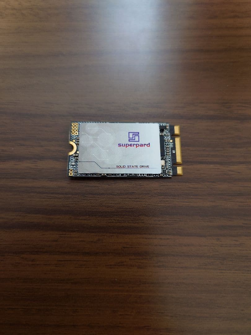 superpad 内蔵型SSD 超高速転送