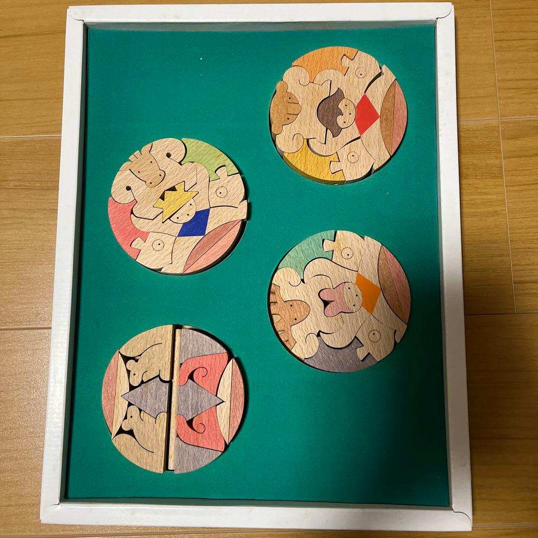 削除予定　お値下げ中　5月人形　組み木　小黒三郎　匿名配送