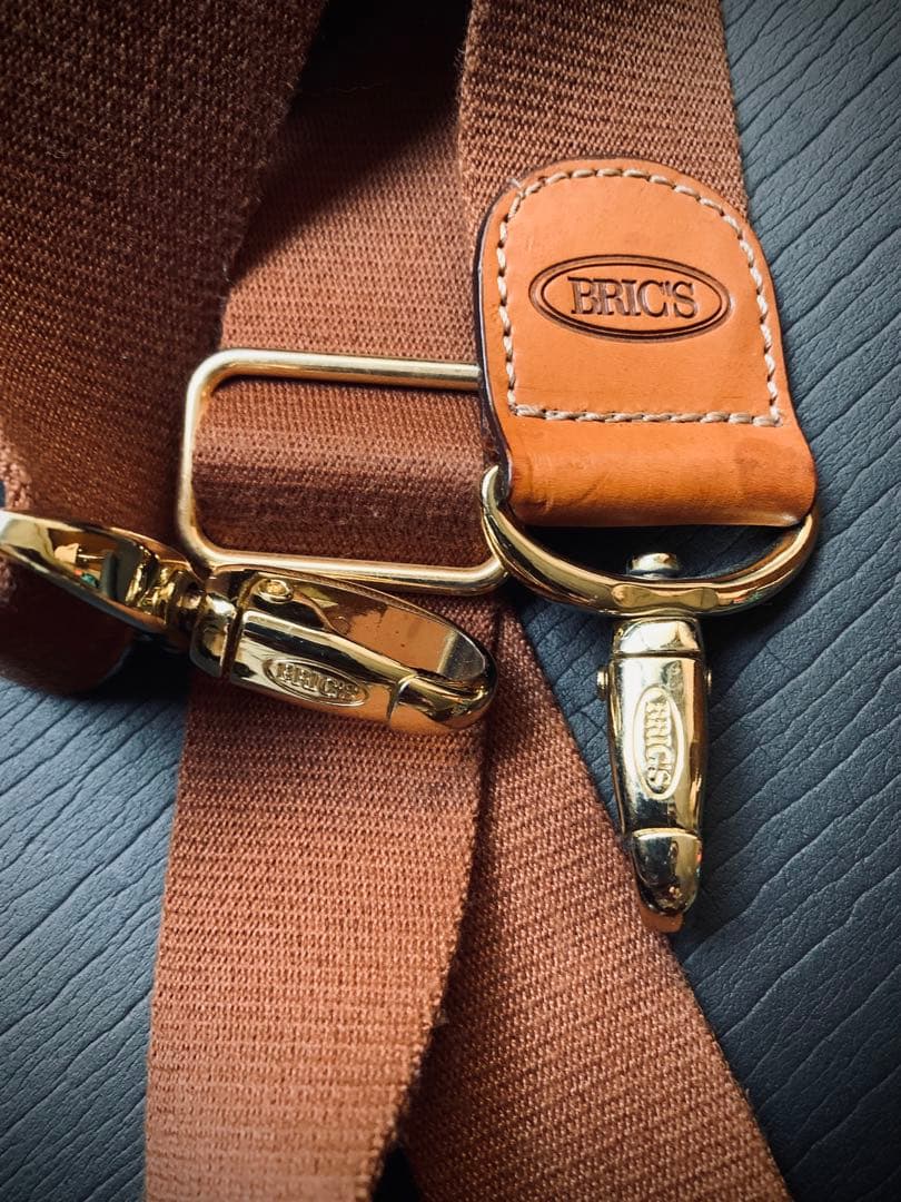 ミラノの老舗旅鞄Bric’s 「life」　ボストンバッグ　粋なサファイアブルー