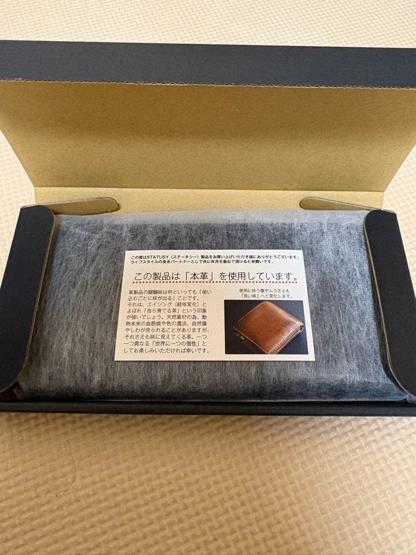 STATUSY il modo ZIP ネイビー 右利き用