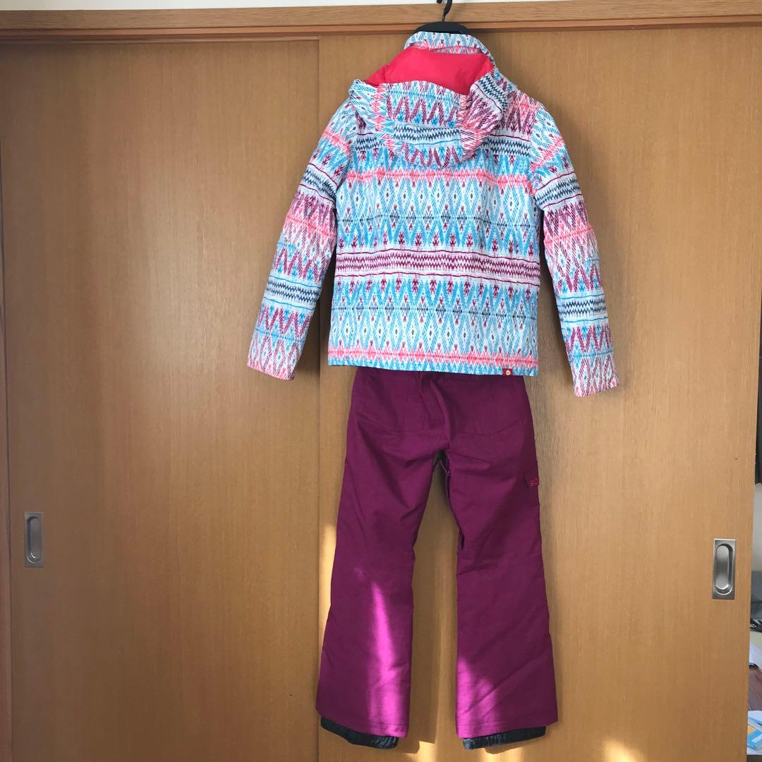 ROXY 子ども用スノーボードウェアセット