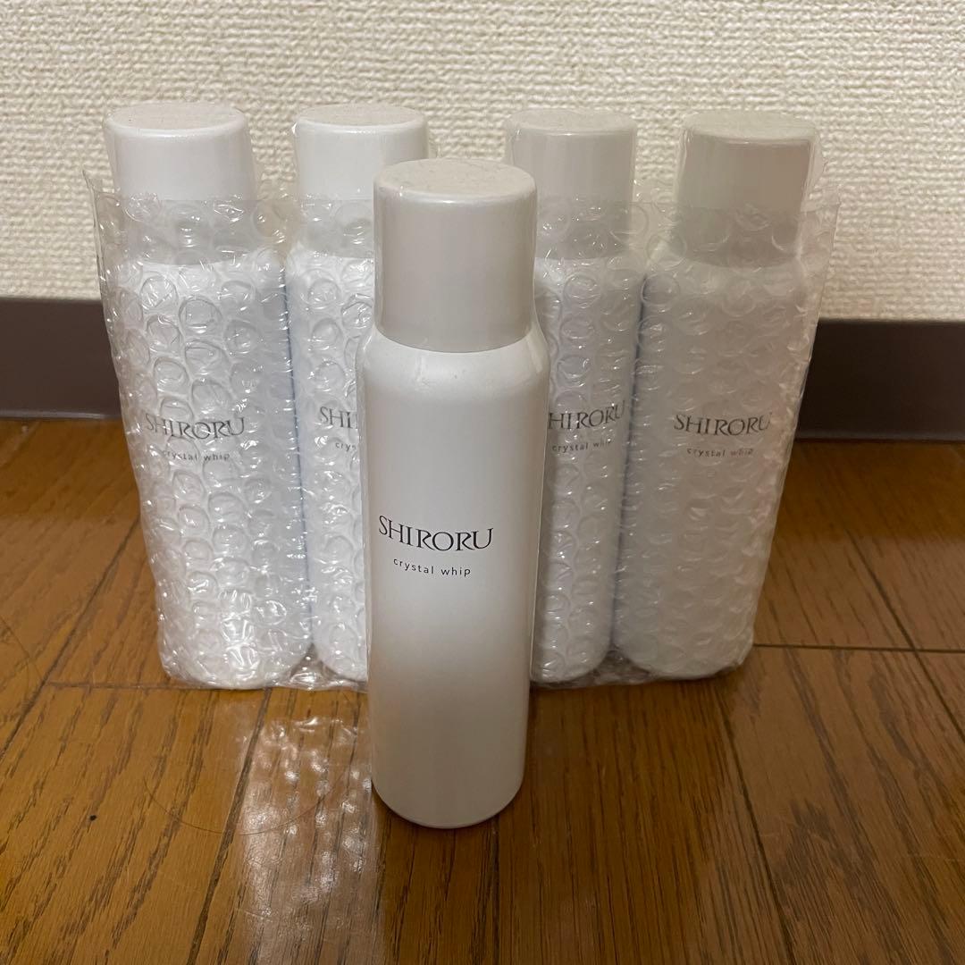 SHIRORU クリスタルホイップ　洗顔料