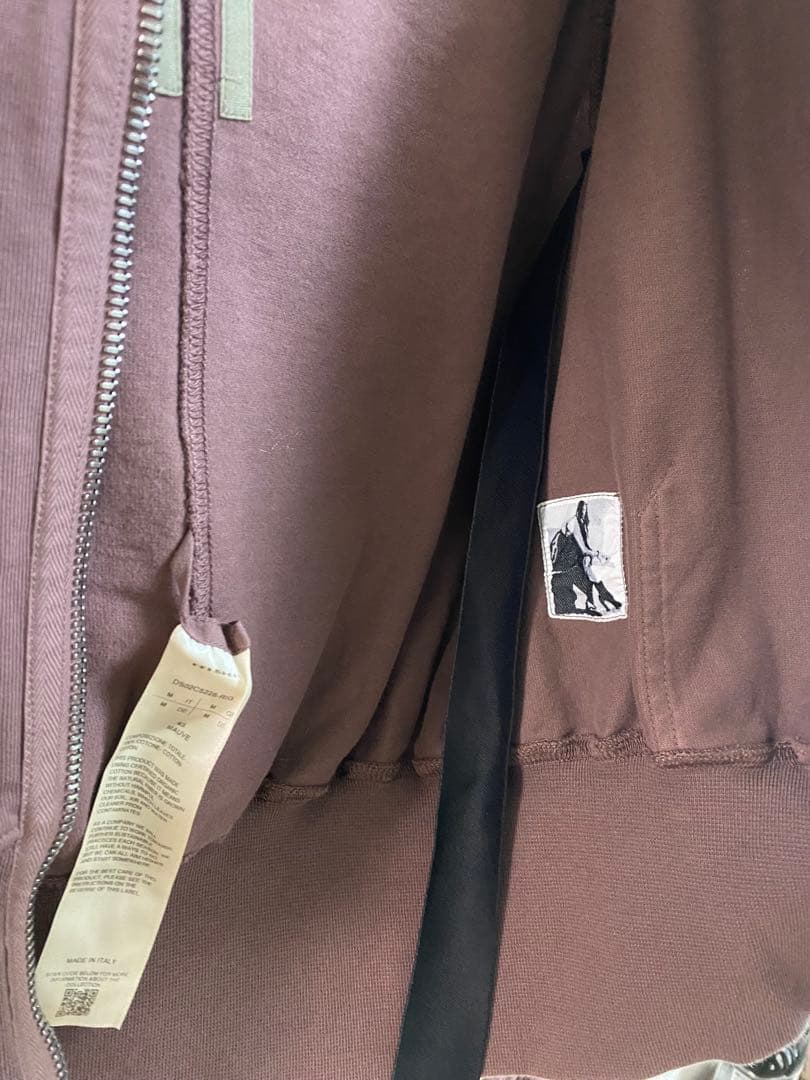 リックオウエンス・ダークシャドウ　パーカー　M