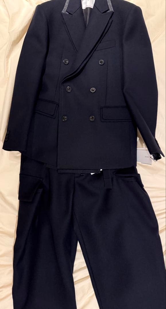 k*n様 【新品未使用】sacai 25awDoubleFacedWoolMel