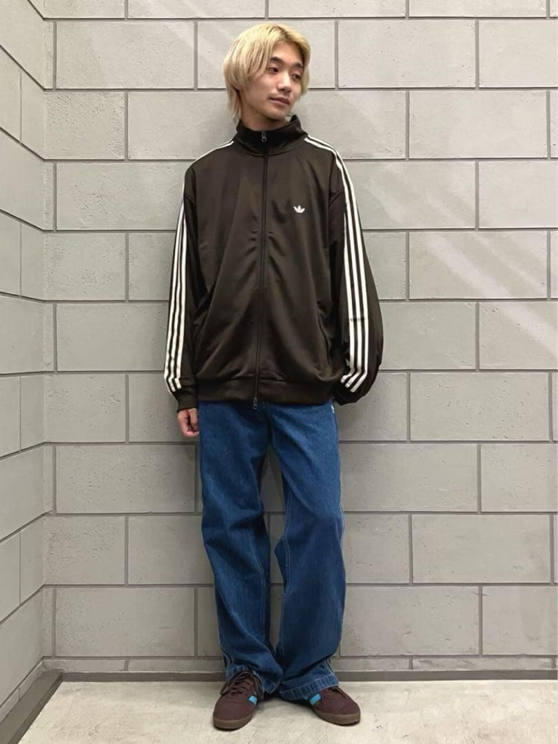 新品 アディダス ベッケンバウアー トラックジャケット ダークブラウン 人気カラ