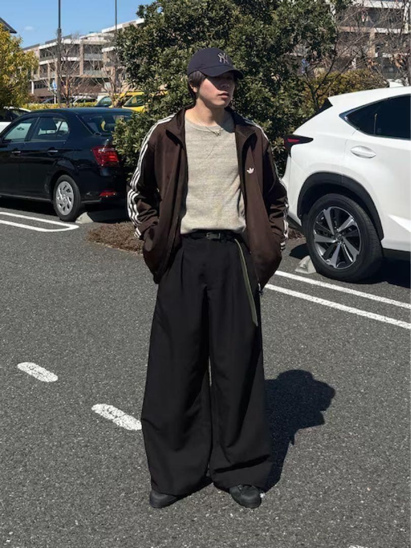 新品 アディダス ベッケンバウアー トラックジャケット ダークブラウン 人気カラ