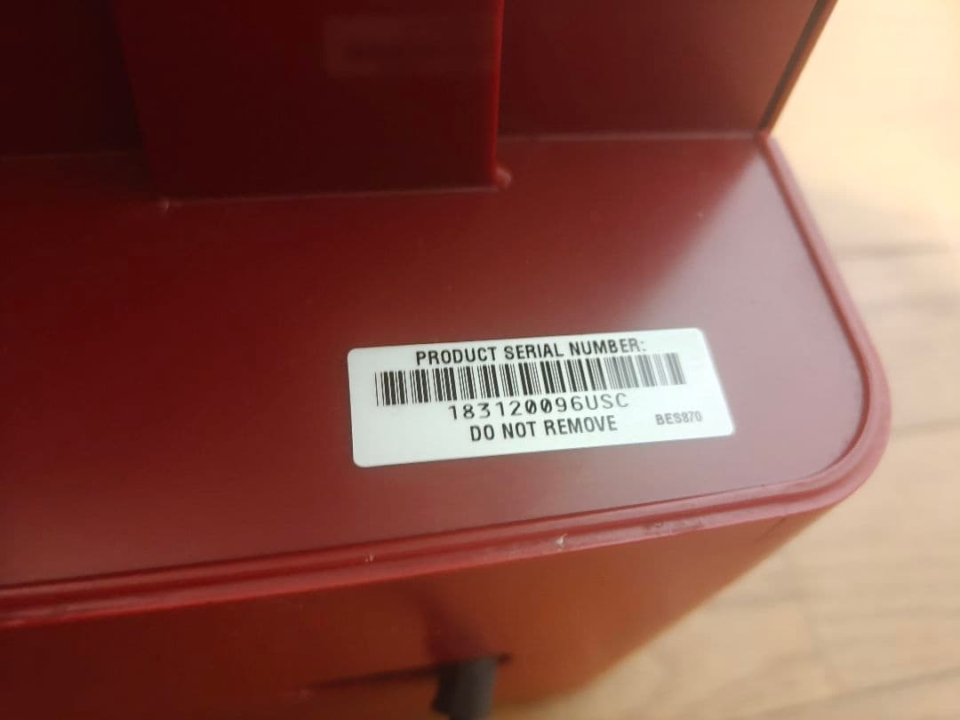 コーヒーメーカー・エスプレッソマシン Breville Barista Cranberry BES870CBXL