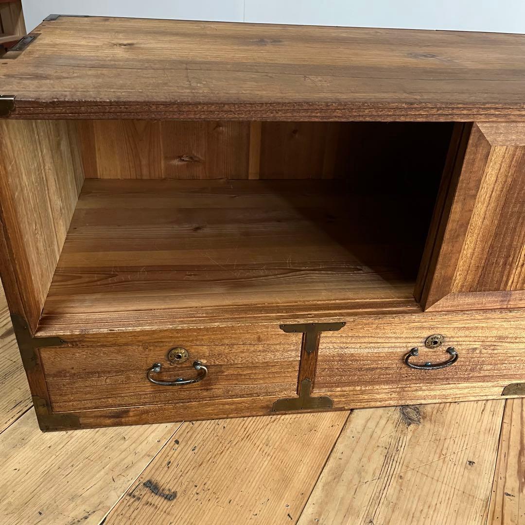 アンティーク タンス チェスト テレビ台 ローボード 展示台 z725