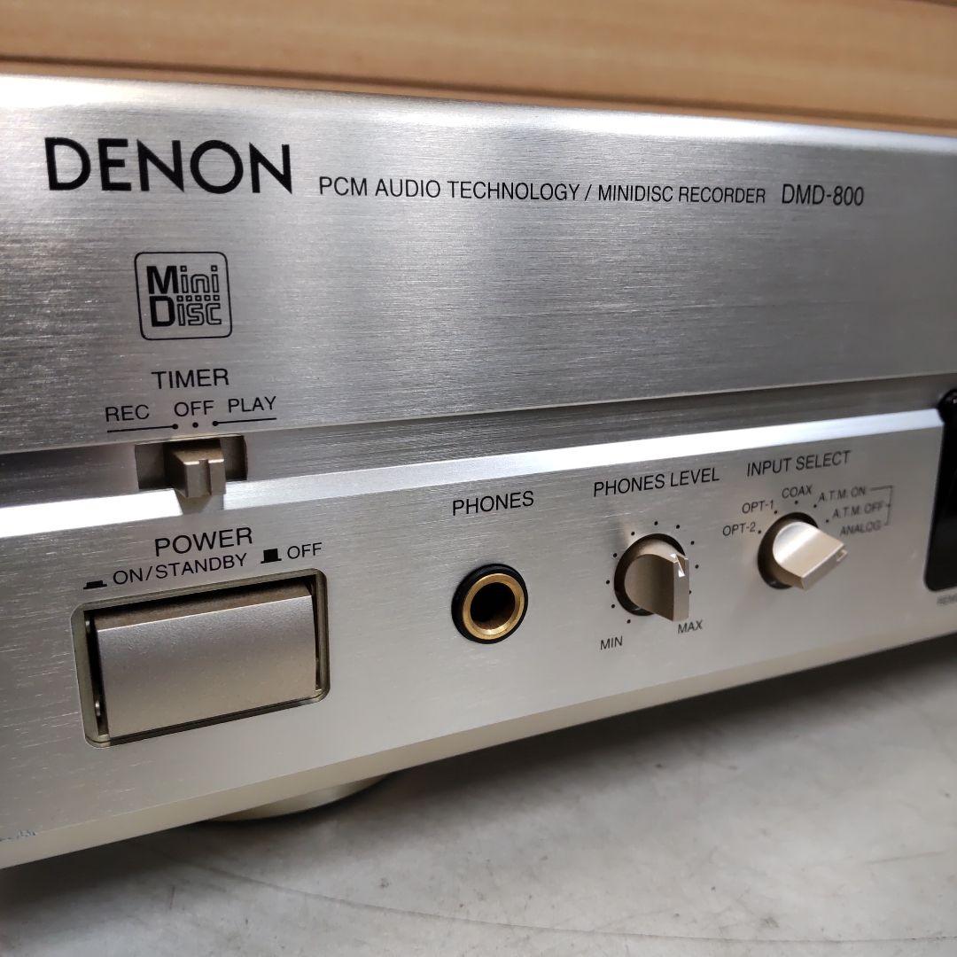 値下げ MDレコーダー リペア済 DENON DMD-800