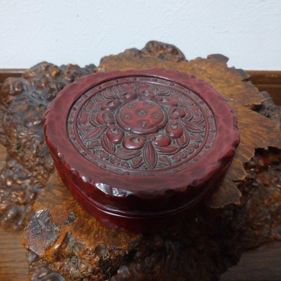 大特価‼️ 最終値下げ‼️ 鎌倉彫り‼️ 蓋物 小物入れ‼️