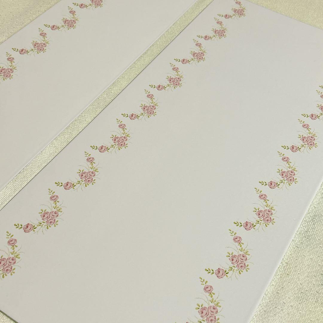 超レア❣️箱付 未使用イマン ピュアローズ コンロカバー imane薔薇雑貨マニー