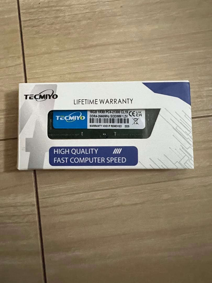 未使用 DDR4 32GB メモリ