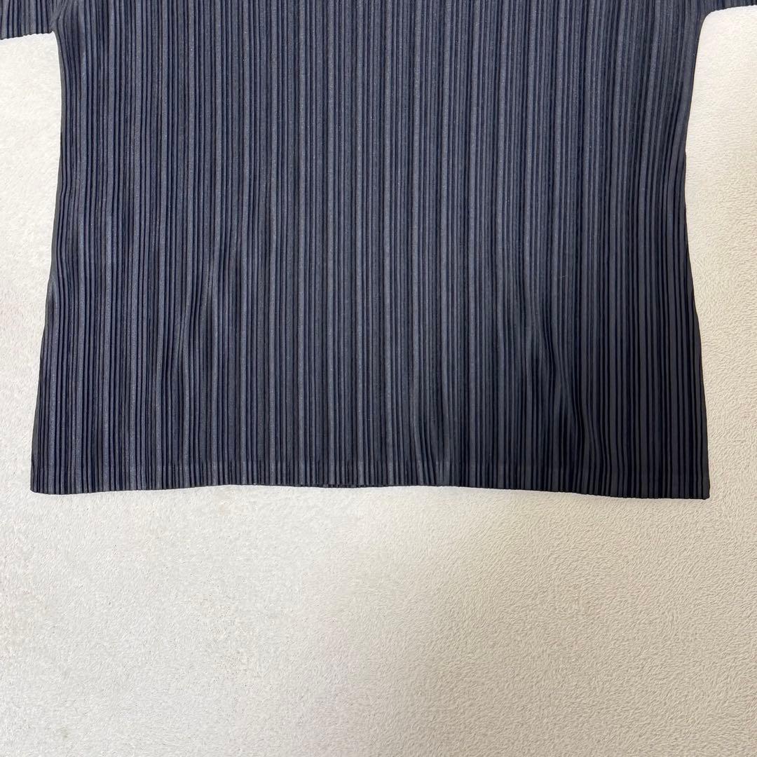 極美品✨PLEATS PLEASE プリーツ　長袖　ブラック　Lサイズ