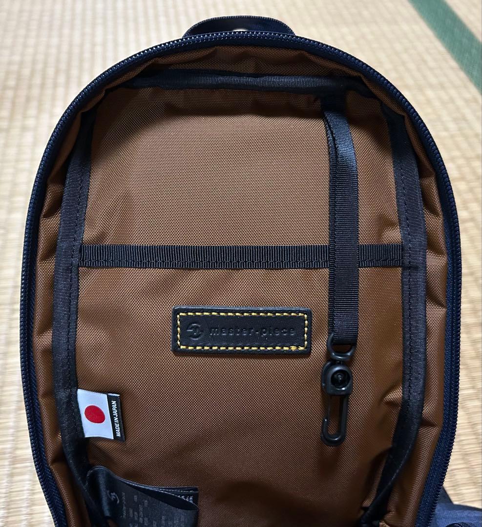 げ*ー様 Master-piece メンズショルダーバッグ　ネイビー