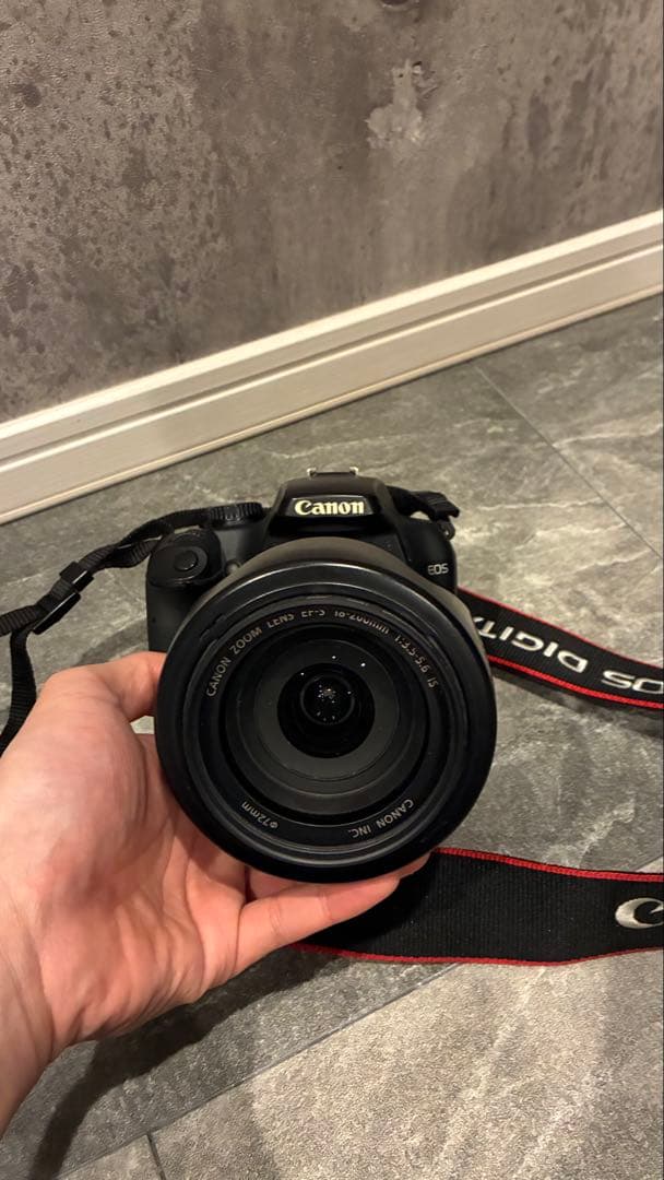 Canon EOS kissF とEFS 18-200mm