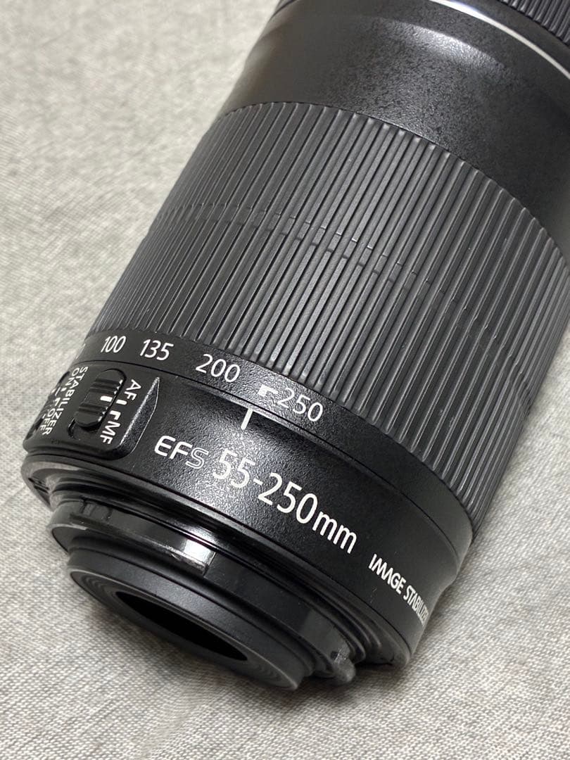 ⭐️美品⭐️Canon EF-S55-250mm IS STM フード付き望遠レンズ