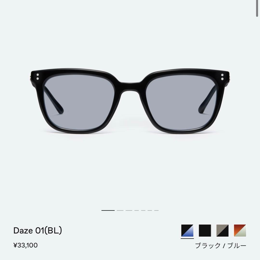GENTLE MONSTER Daze 01(BL)ブルーレンズ サングラス